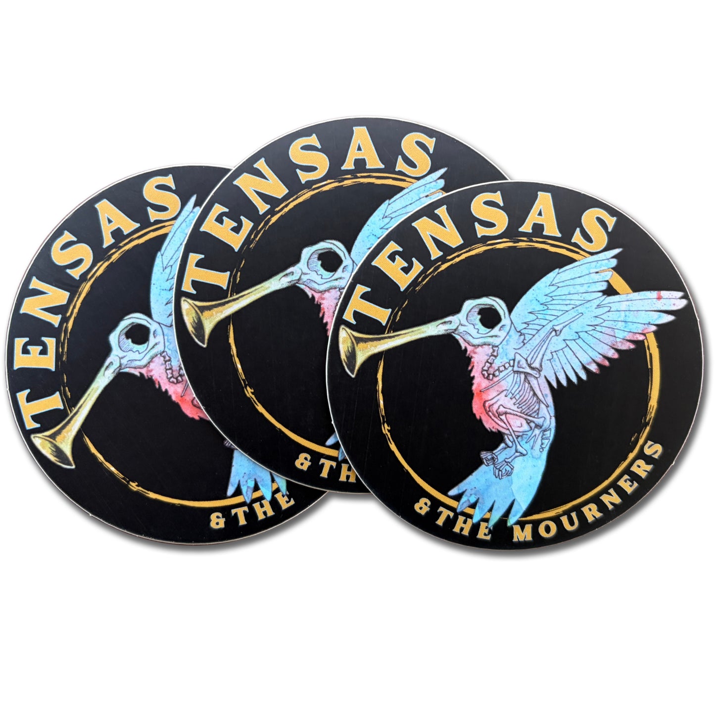 Hummingbird Trumpet Logo Sticker