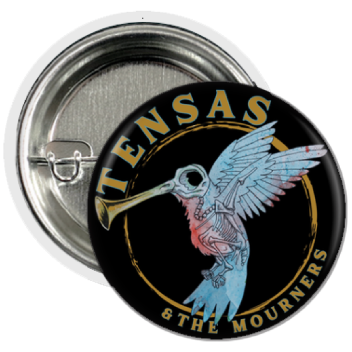 Hummingbird, Trumpet, Skeleton, Band Merch, Colorado Band, Rock, Punk, Roots, Blues