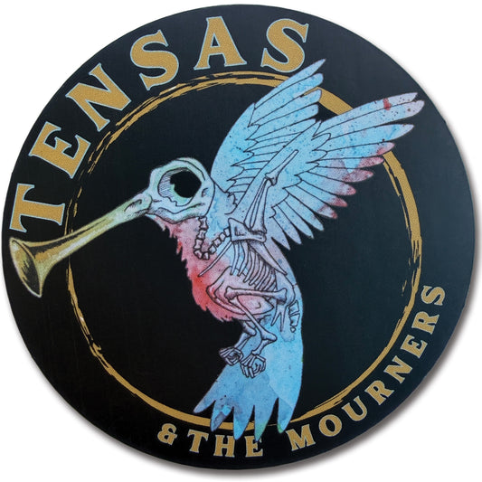 Band Merch, Stickers, Colorado Band, Rock, Punk, Roots, Blues, Folk Rock, Tenas and the Mourners