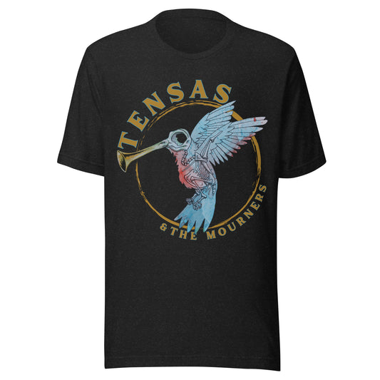 Hummingbird Skeleton, Trumpet Beak, Skeleton, Tensas and the Mourners, Colorado, Band, Rock, Punk, Roots, Folk Rock, Blues Rock, Band Merch