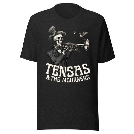 Tensas and the Mourners, Band Merch, Hummingbird Logo, Hummingbird Skeleton, Colorado Band, Roots, Punk, Rock, Blues Rock